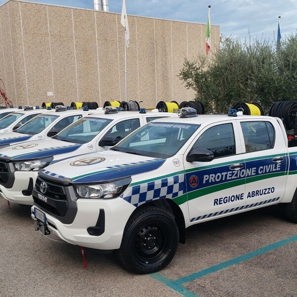 PICKUP AIB TEKNE Protezione Civile Abruzzo